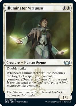 Illuminator Virtuoso card from Streets of New Capenna