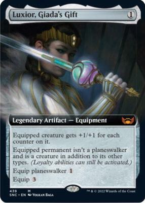 Luxior, Giada's Gift (Extended Art) card from Streets of New Capenna