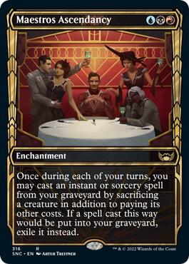 Maestros Ascendancy (Showcase) card from Streets of New Capenna