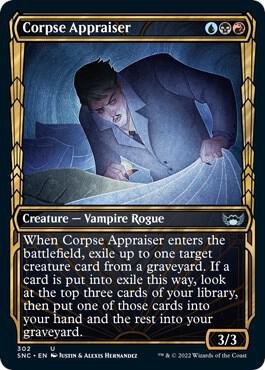 Corpse Appraiser (Showcase) card from Streets of New Capenna