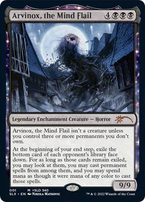 Arvinox, the Mind Flail card from SLX Cards