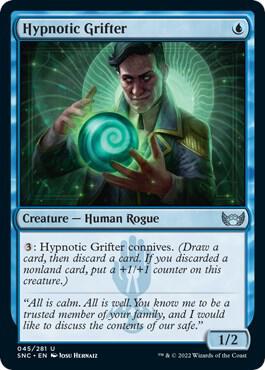 Hypnotic Grifter card from Streets of New Capenna