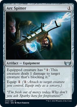 Arc Spitter card from Streets of New Capenna