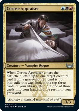 Corpse Appraiser card from Streets of New Capenna