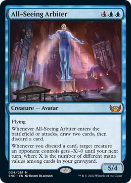 All-Seeing Arbiter card from Streets of New Capenna
