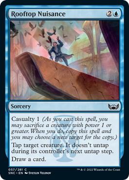 Rooftop Nuisance card from Streets of New Capenna