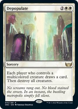 Depopulate card from Streets of New Capenna