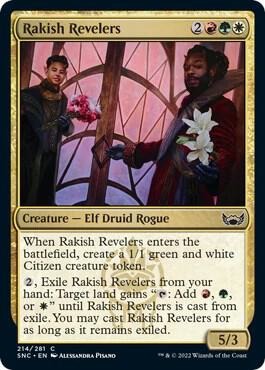 Rakish Revelers card from Streets of New Capenna