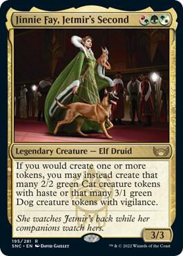 Jinnie Fay, Jetmir's Second card from Streets of New Capenna