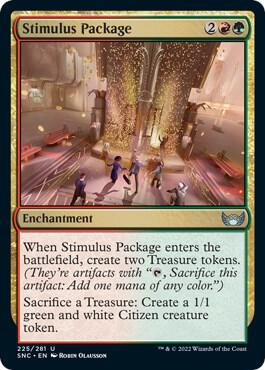 Stimulus Package card from Streets of New Capenna