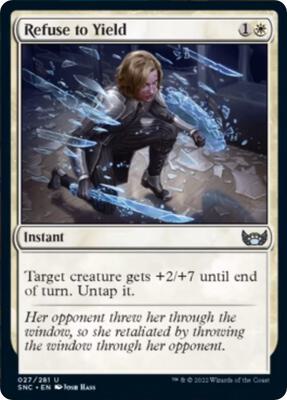 Refuse to Yield card from Streets of New Capenna