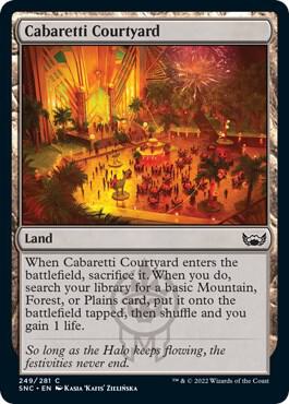 Cabaretti Courtyard card from Streets of New Capenna