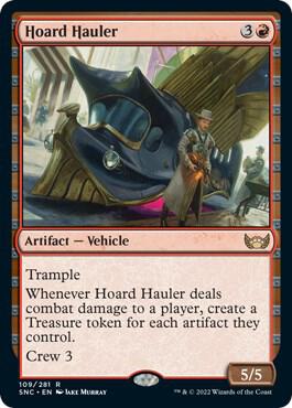 Hoard Hauler card from Streets of New Capenna