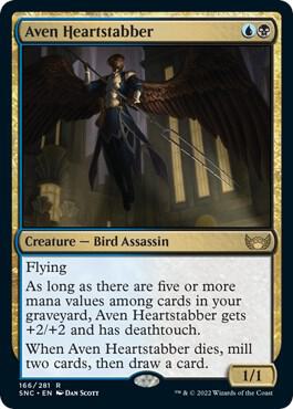 Aven Heartstabber card from Streets of New Capenna