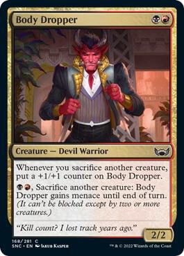 Body Dropper card from Streets of New Capenna