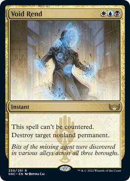 Void Rend card from Streets of New Capenna