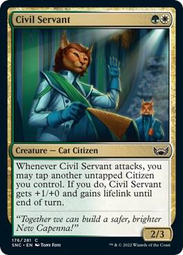 Civil Servant card from Streets of New Capenna