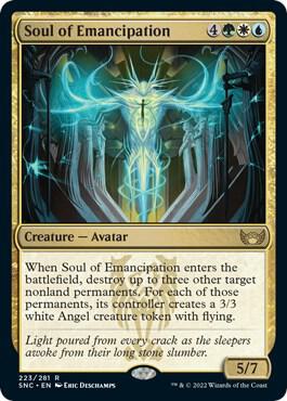Soul of Emancipation card from Streets of New Capenna