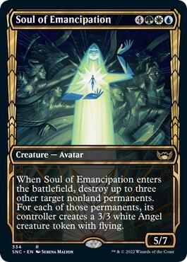 Soul of Emancipation (Showcase) card from Streets of New Capenna