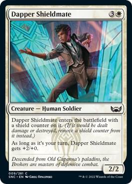 Dapper Shieldmate card from Streets of New Capenna