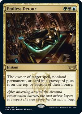 Endless Detour card from Streets of New Capenna