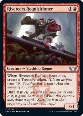Riveteers Requisitioner card from Streets of New Capenna