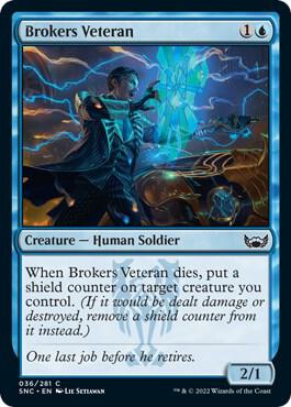 Brokers Veteran card from Streets of New Capenna
