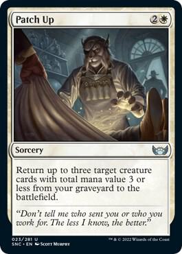 Patch Up card from Streets of New Capenna