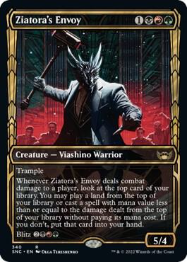 Ziatora's Envoy (Showcase) card from Streets of New Capenna