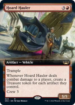 Hoard Hauler (Extended Art) card from Streets of New Capenna