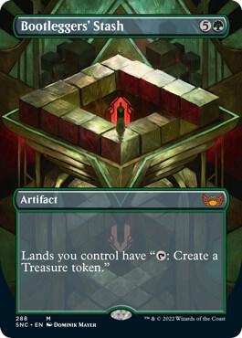 Bootleggers' Stash (Borderless) card from Streets of New Capenna