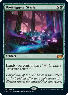 Bootleggers' Stash card from Streets of New Capenna