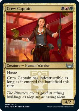 Crew Captain card from Streets of New Capenna