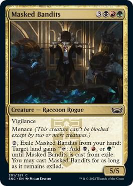 Masked Bandits card from Streets of New Capenna