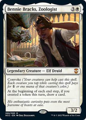Bennie Bracks, Zoologist card from Commander: Streets of New Capenna