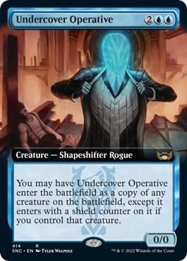Undercover Operative (Extended Art) card from Streets of New Capenna