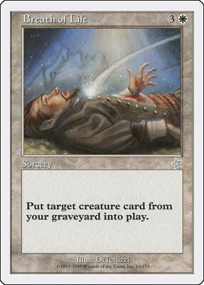 Breath of Life card from Starter 1999