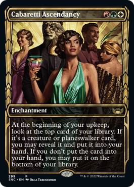 Cabaretti Ascendancy (Showcase) card from Streets of New Capenna
