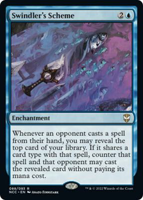 Swindler's Scheme card from Commander: Streets of New Capenna