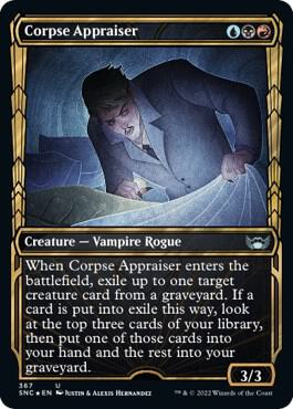 Corpse Appraiser (Gilded Foil) card from Streets of New Capenna