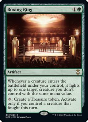 Boxing Ring card from Commander: Streets of New Capenna