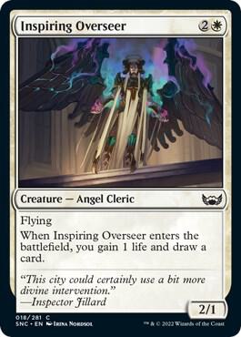 Inspiring Overseer card from Streets of New Capenna