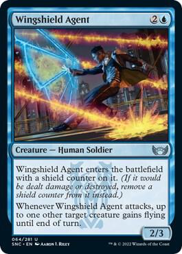 Wingshield Agent card from Streets of New Capenna