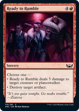 Ready to Rumble card from Streets of New Capenna