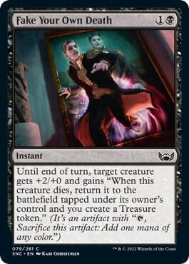 Fake Your Own Death card from Streets of New Capenna