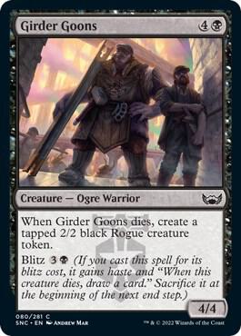 Girder Goons card from Streets of New Capenna