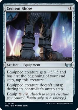 Cement Shoes card from Streets of New Capenna