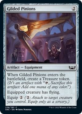 Gilded Pinions card from Streets of New Capenna