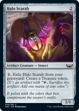 Halo Scarab card from Streets of New Capenna