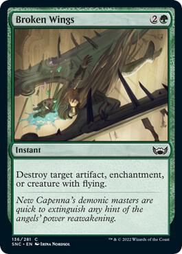 Broken Wings card from Streets of New Capenna
